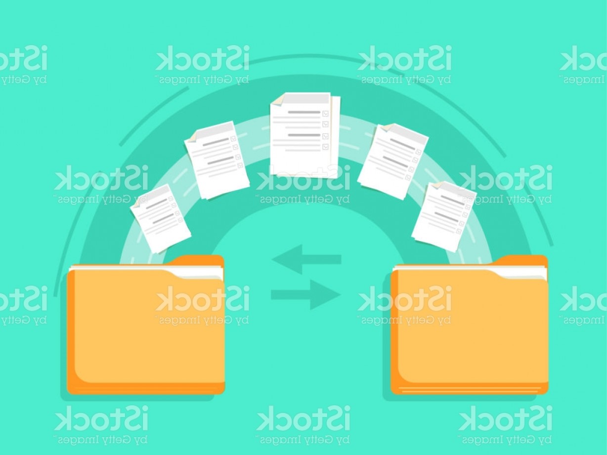 1228x921 File Transfer Two Folders Transferred Documents Copy Files Data