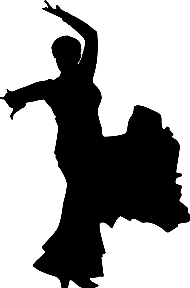 647x981 Flamenco Female Dancer Silhouette Svg Png Icon Free Download