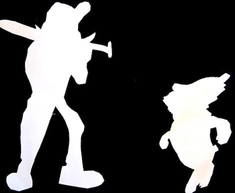 470x385 Silhouette Paper Cuttings For 3rd And 4th Graders Art Is Basic