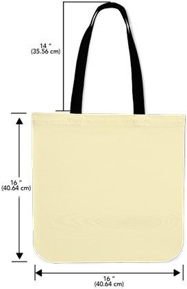 273x421 Silhouette Tote Bag