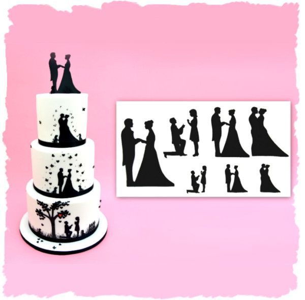 600x589 New Patchwork Cutters Wedding Silhouette Cutters And How To Use