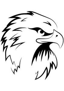 212x300 Eagle Black And White Free Vector Eagle, Free And Cricut