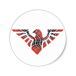 324x324 Eagle Silhouette Stickers Zazzle