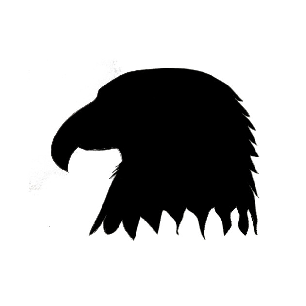 630x630 Eagle Head Silhouette