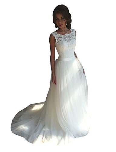 383x500 Wannisha Women's Noble A Line Sweetheart Long Bridal Gowns Bust