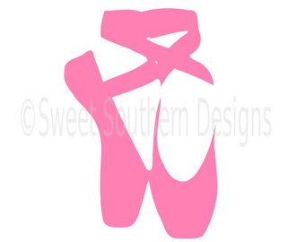 340x270 Ballet Shoes Svg Etsy