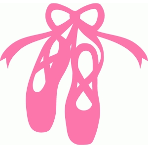 300x300 Ballerina Shoes Silhouette Art, Silhouettes