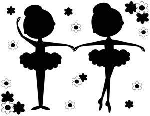 300x232 Ballerina Shoes Silhouette