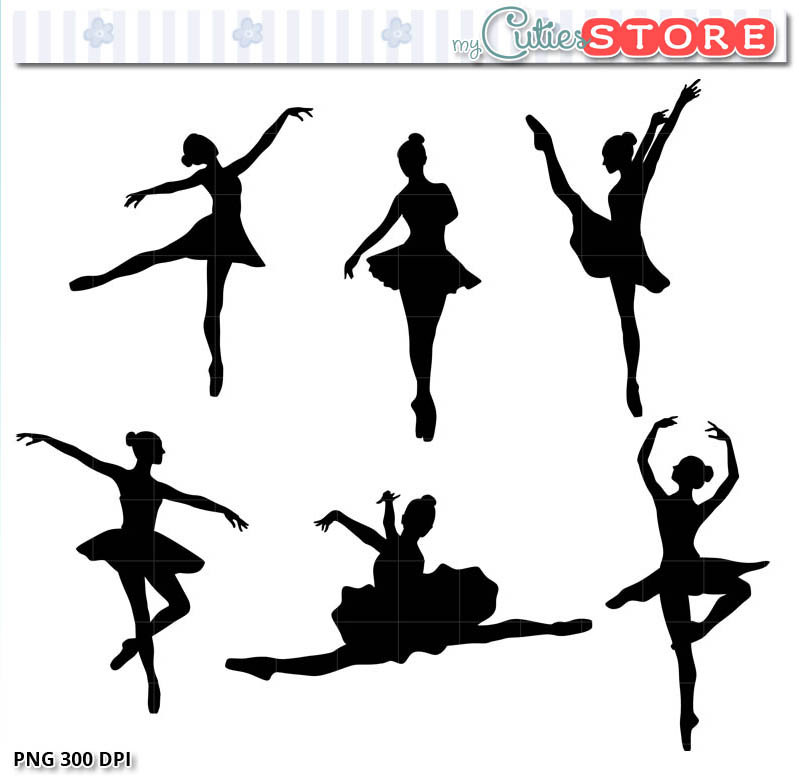 799x777 Ballet Ballerinas Silhouette Clipart, 12 Ballerina Clip Art