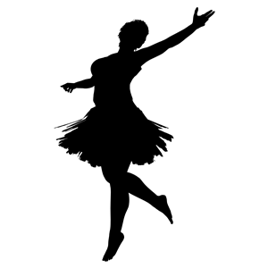 300x300 High Fidelity Ballerina Silhouette Clipart, Cliparts Of High