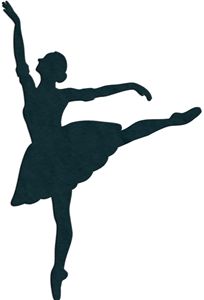 Ballerina Silhouette Template