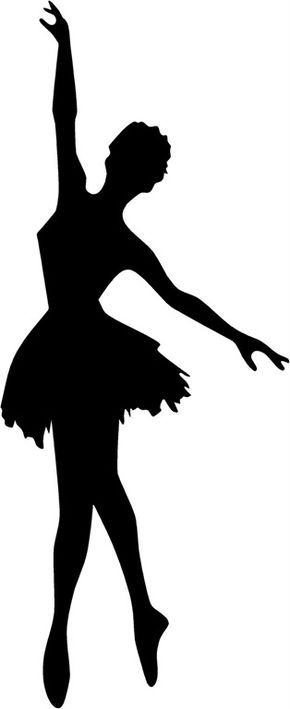 Ballerina Silhouette Template at GetDrawings | Free download