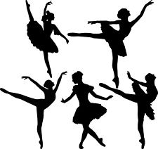 Ballerina Silhouette Template at GetDrawings | Free download