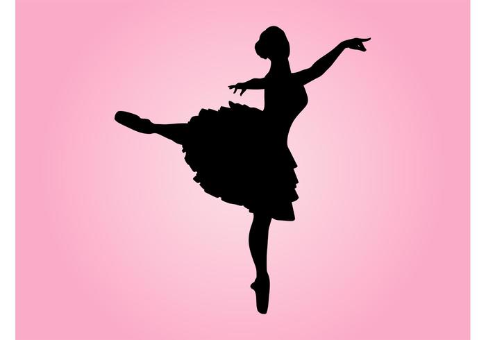 700x490 Dancing Ballerina Silhouette