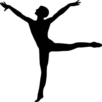 352x355 People Silhouette Wall Decals