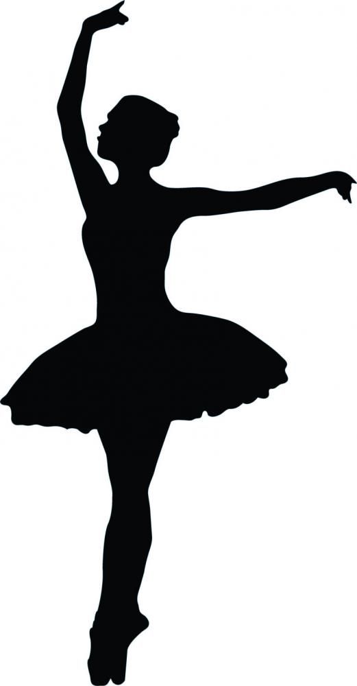 521x1000 Ballet Dancer Silhouette