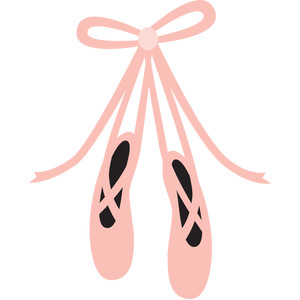 Ballet Shoes Silhouette at GetDrawings | Free download