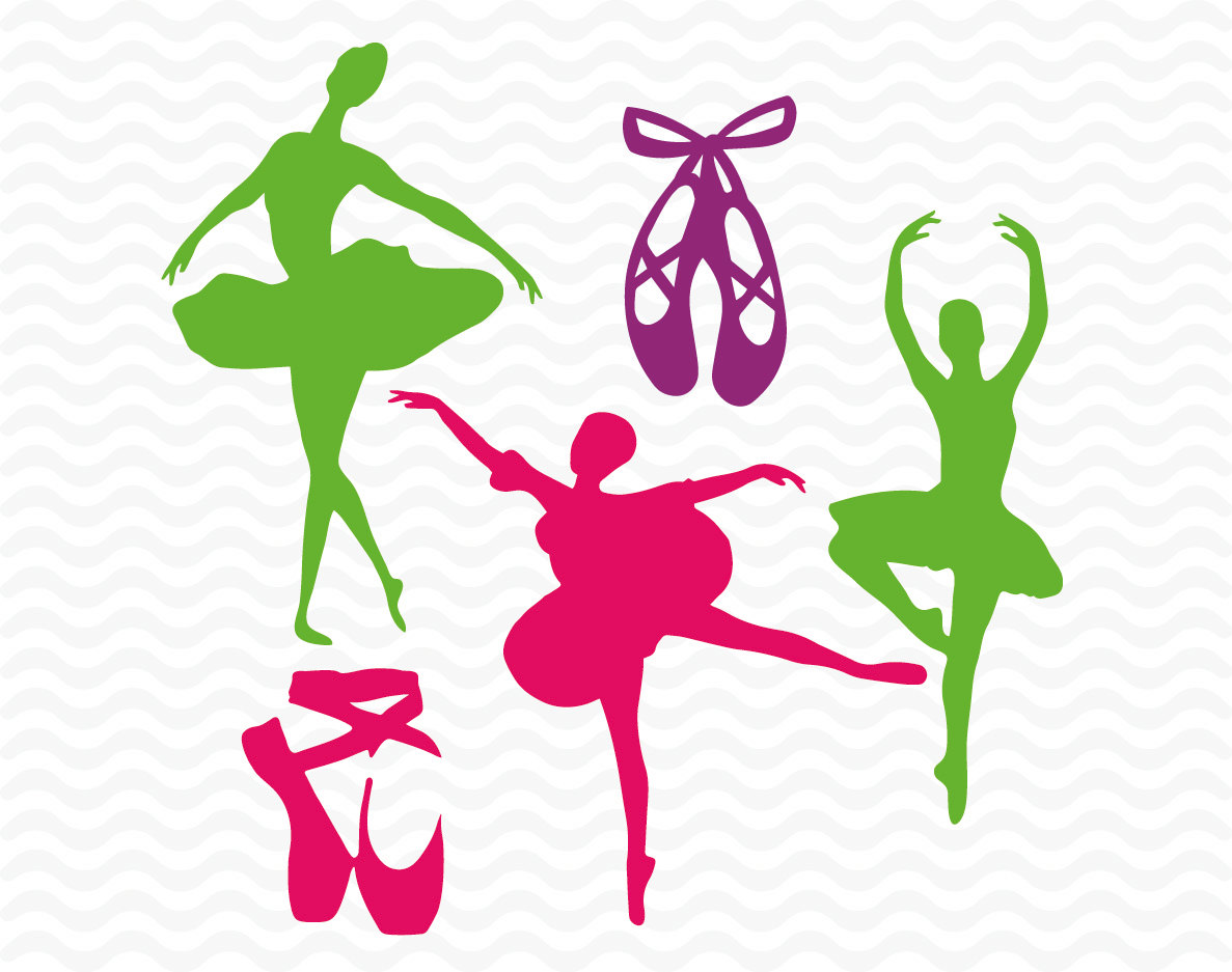 1187x937 Ballerina And Ballet Shoe Designs, Svg, Dxf, Eps, For Use