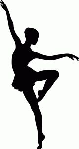 160x300 Extraordinary Silhouettes Of Ballet Dancers Best 25 Ballerina