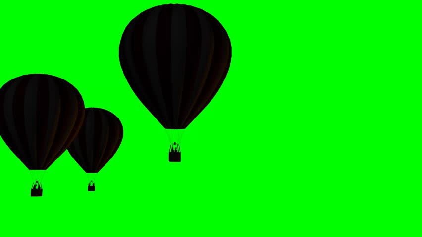 852x480 Hot Air Balloons Beautiful Silhouette