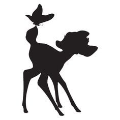 236x236 Bambi Silhouette