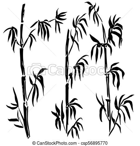 450x470 Bamboo Leaf Background. The Top The Bamboo. The Top