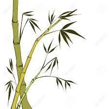225x225 Green Bamboo Stems (Bamboo Vector Illustration, Bamboo Leaves