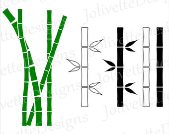 340x270 Bamboo Silhouette Etsy