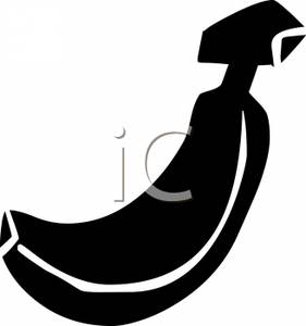 281x300 Silhouette Of A Banana