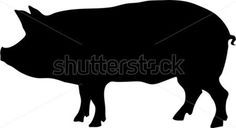236x128 Pig Silhouette Clip Art. Download Free Versions Of The Image