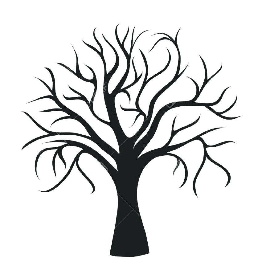 Banyan Tree Silhouette at GetDrawings | Free download