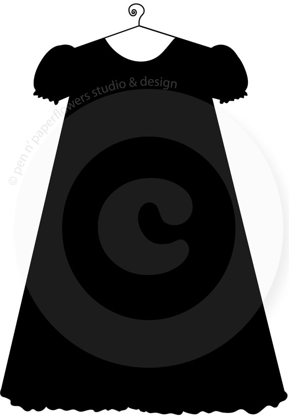 570x824 Items Similar To Christening Gown Silhouette