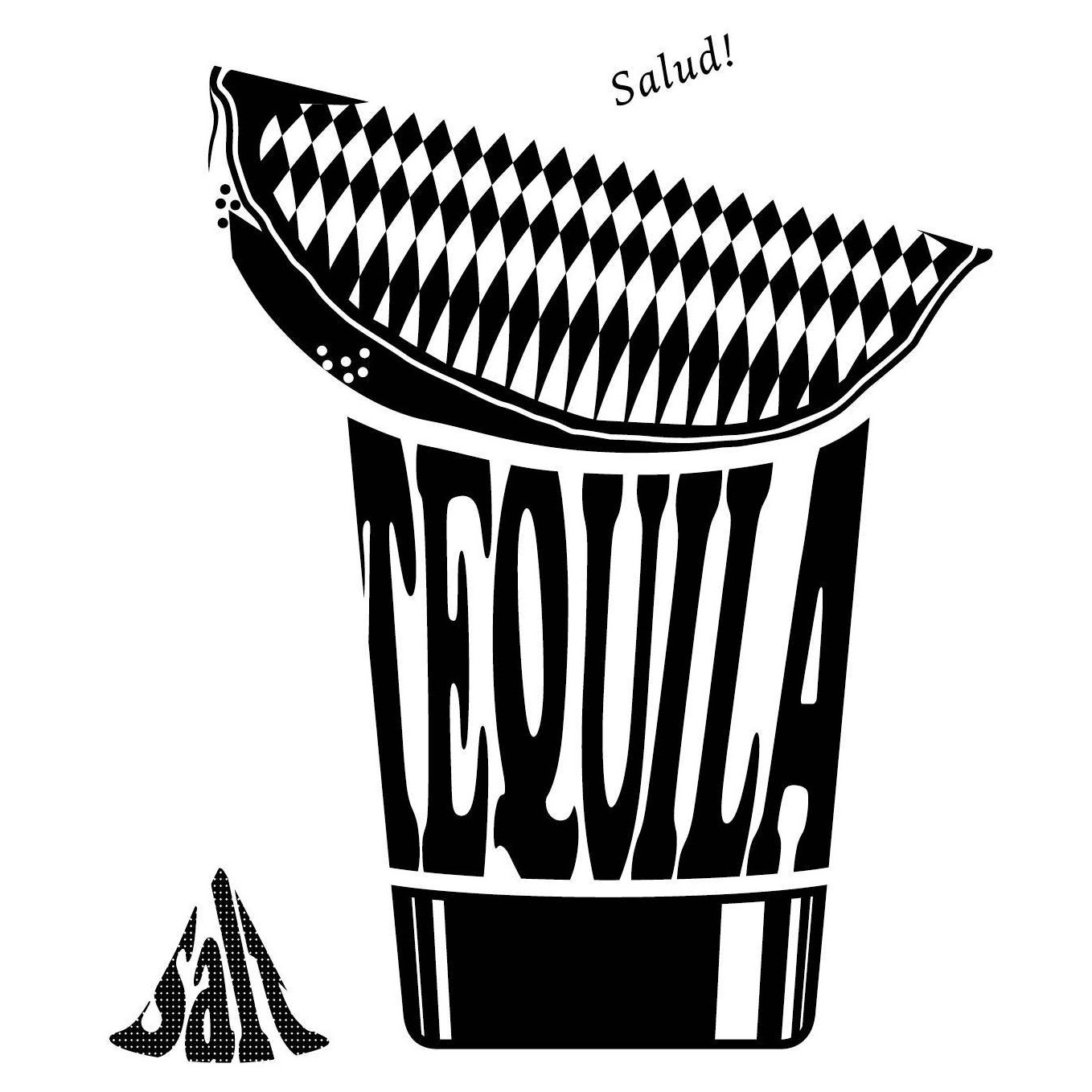 1358x1358 Cocktail Tequila Shot Digital Clip Art Black Silhouette Glass