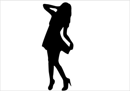 501x352 Bar Dance Silhouette Graphics Silhouette Graphics