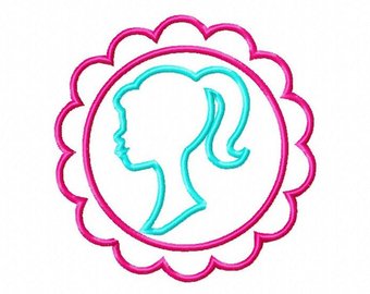 340x270 Barbie Embroidery Etsy