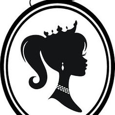 236x236 Princess Silhouette Princess Silhouette