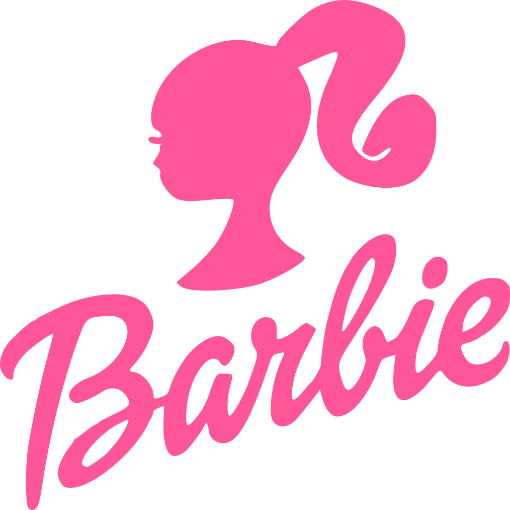 1014x1013 Free Barbie Logo, Hanslodge Clip Art Collection