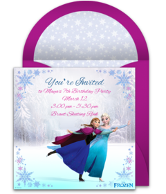 240x280 Free Girl Birthday Party Online Invitations Punchbowl