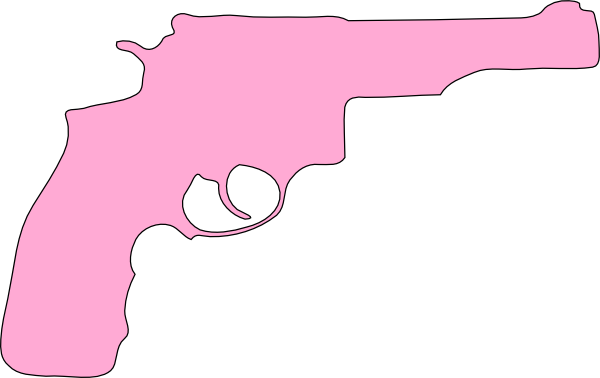 600x378 Pink Pistol Barbie Clip Art