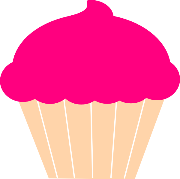 600x596 Free Cupcake Silhouette, Hanslodge Clip Art Collection