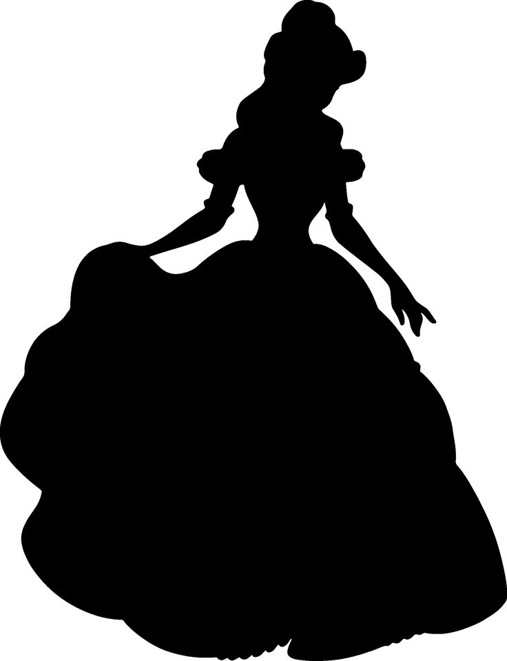 736x960 Silhouette Clipart Princess