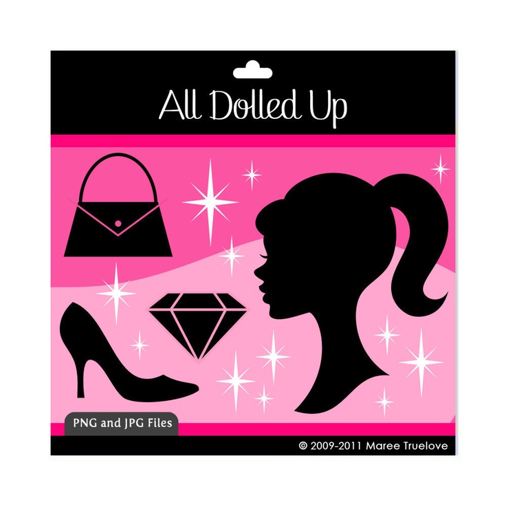 736x736 Barbie Clipart Lipstick