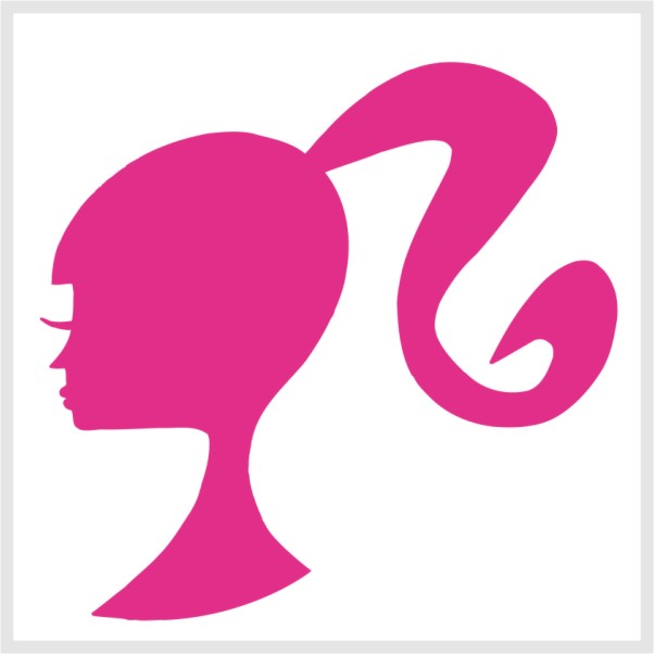 Barbie Silhouette Vector at GetDrawings | Free download