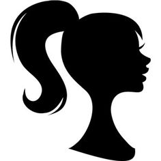 Barbie Silhouette Vector at GetDrawings | Free download