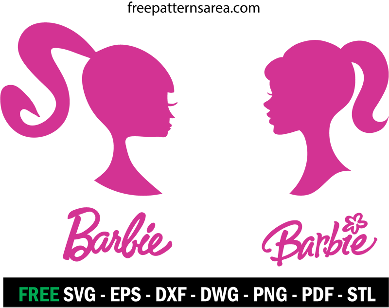 Barbie Silhouette Vector at GetDrawings | Free download