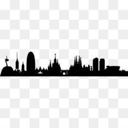 260x260 Free Download Barcelona Skyline Silhouette