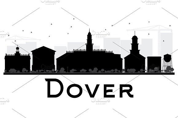 580x386 Dover City Skyline Silhouette