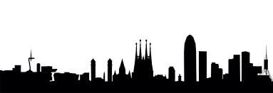 383x131 Barcelona Skyline