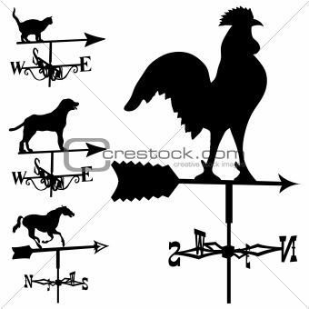 340x340 Image 1712209 Weathervanes In Vector From Crestock Stock Photos