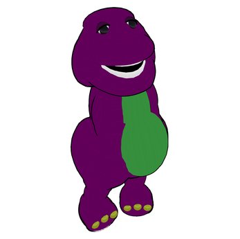 Barney Silhouette at GetDrawings | Free download